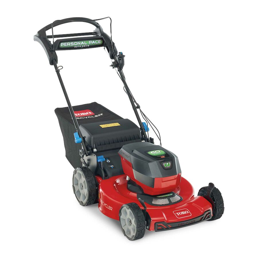 Toro® Super Recycler® – 22in Self-Propelled Battery Lawn Mower | 60V Flex-Force Power System®