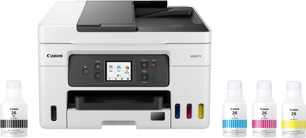 Canon – MAXIFY Megatank GX4020 Wireless All-In-One Supertank Inkjet Printer with Fax – White