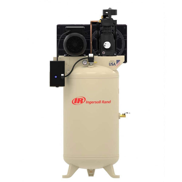 Ingersoll Rand 80 Gal. 175 PSI Vertical 7.5 HP 230-Volt 1-Phase Two Stage Electric Air Compressor 2200N7.5