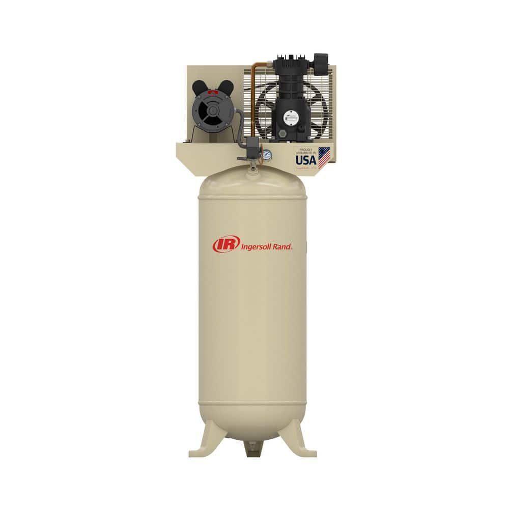 Ingersoll Rand 60 Gal. 135 PSI SS3 Vertical 3 HP 230-Volt 1-Phase Single-Stage Stationary Electric Air Compressor SS3L3