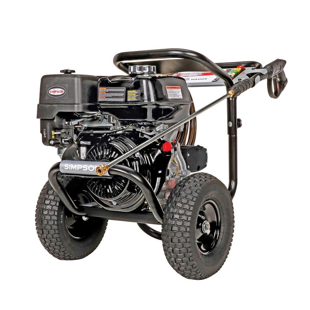 SIMPSON 4200 PSI 4.0 GPM Gas Pressure Washer, HONDA GX390 Engine, Triplex Pump, Heavy-Duty Cold Water Commercial Power.